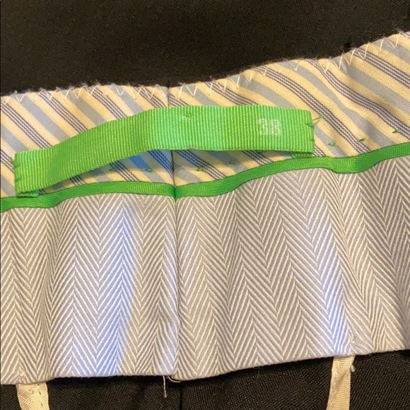 Black Paul Betenly pleated Slacks - Picture 4 of 5